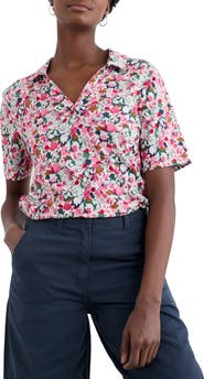 Seasalt Cornwall Misty Sky Organic Cotton Blend Shirt