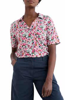 Seasalt Cornwall Misty Sky Organic Cotton Blend Shirt