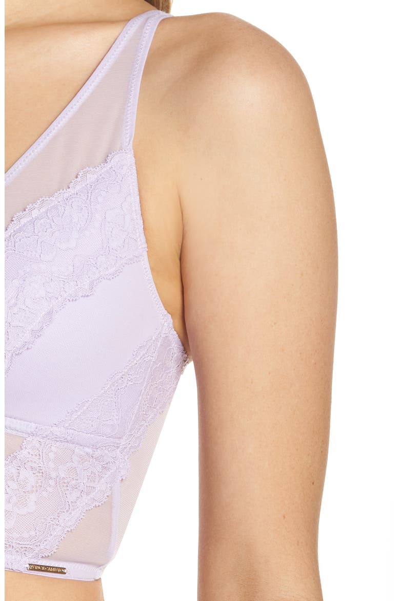 Winnie Longline Bralette, Alternate, color, PASTEL LILAC