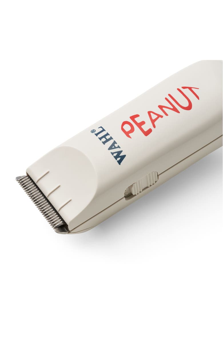 Wahl Professional Classic Peanut - Professional Beard Trimmer and Hair Clipper Kit - Adjustable Hair Cutting Tool with 4 Guide Combs, Alternate, color, White