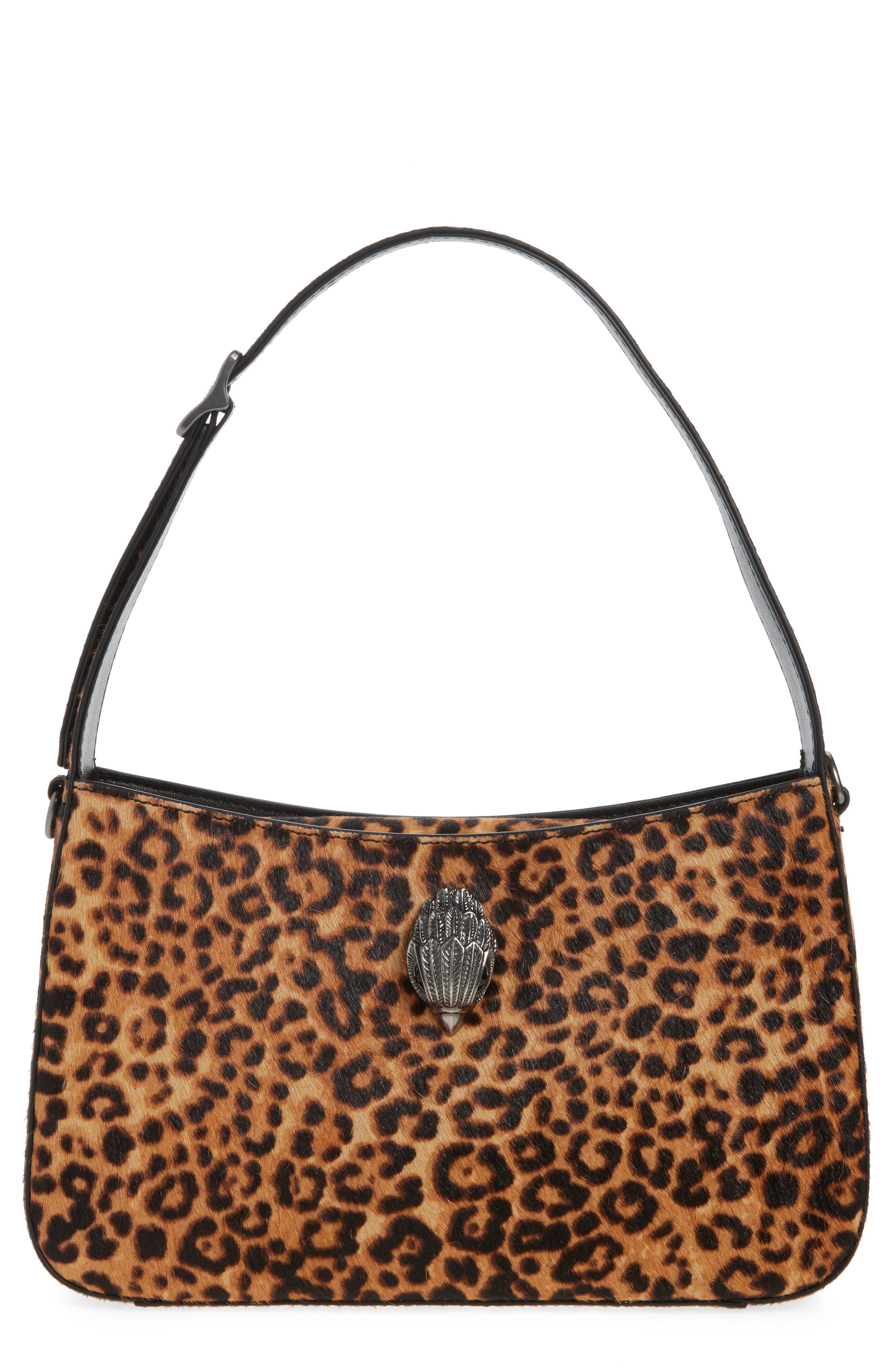 Kurt Geiger London Bond Genuine Calf Hair Shoulder Bag, Main, color, 