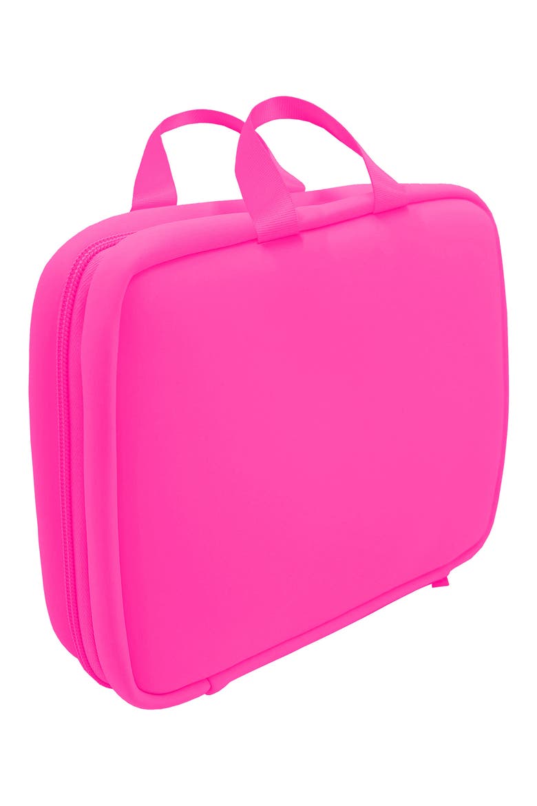 Everleigh Hanging Toiletry Bag, Alternate, color, HOT PINK