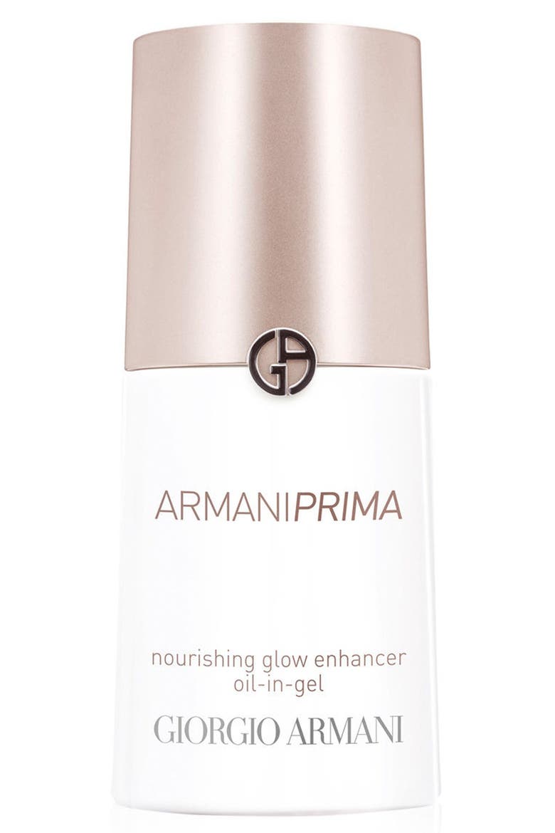Giorgio Armani Prima Nourishing Glow Enhancer Oil-in-Gel, Main, color, NO COLOR