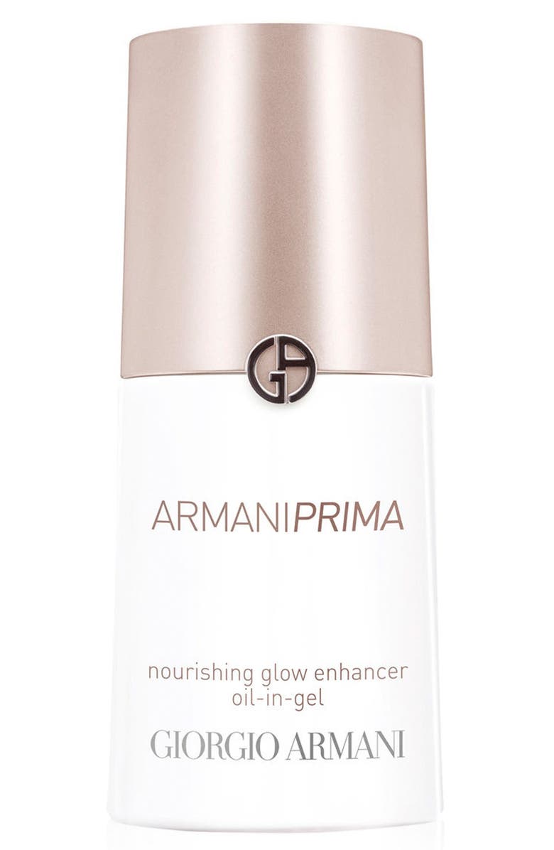 ARMANI beauty Giorgio Armani Prima Nourishing Glow Enhancer Oil-in-Gel, Main, color, 