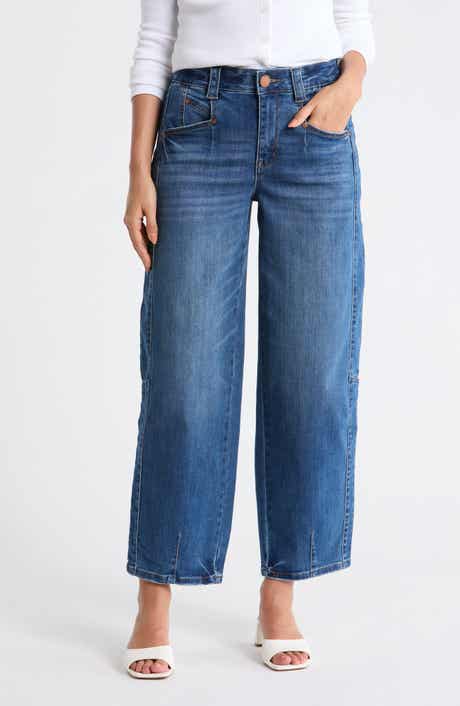 Democracy Relaxed Fit Barrel Leg Jeans