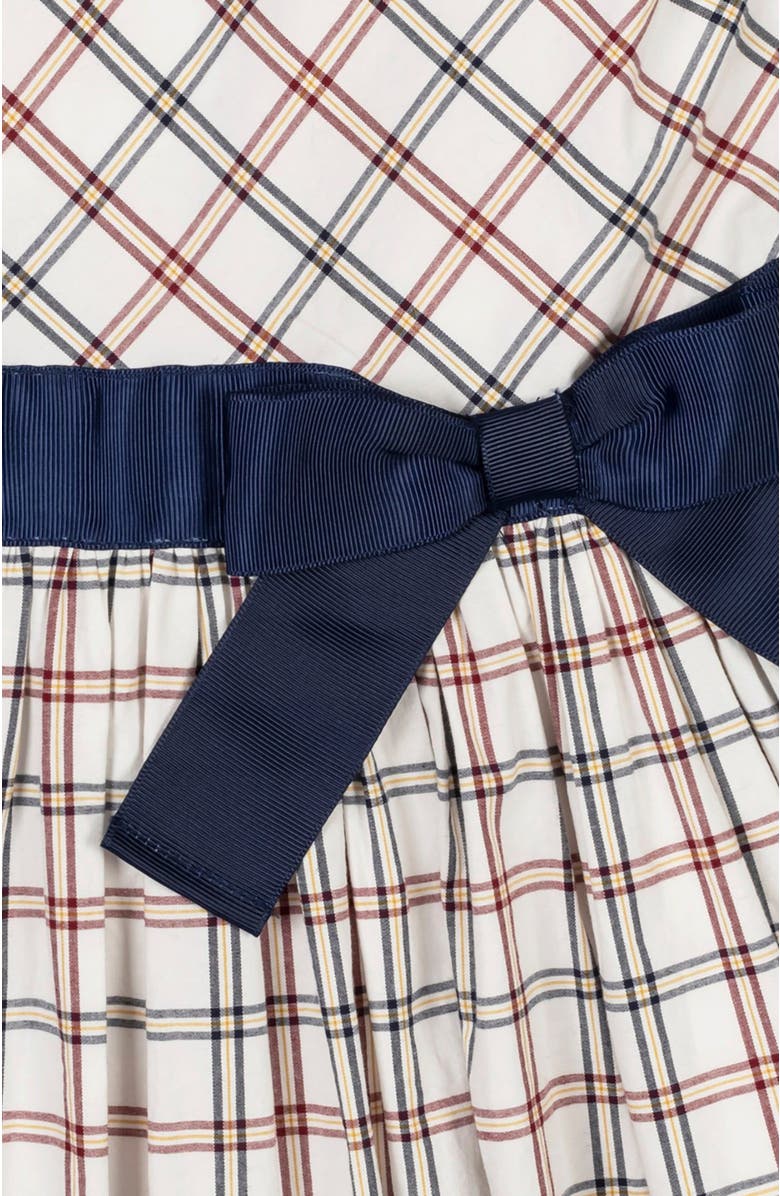 Hope & Henry Baby Girls' Organic Stretch Poplin Sash Dress, Infant, Alternate, color, 