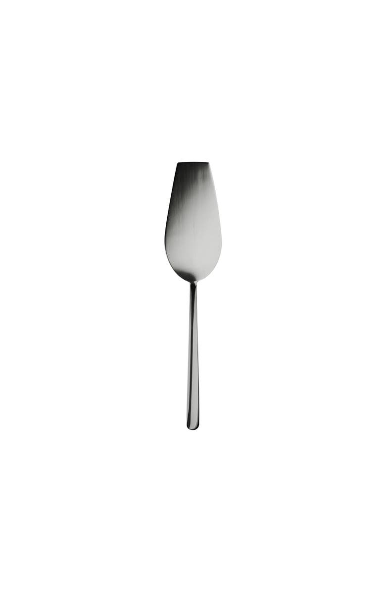 Mepra Linea Cake Server, Main, color, Black Gold