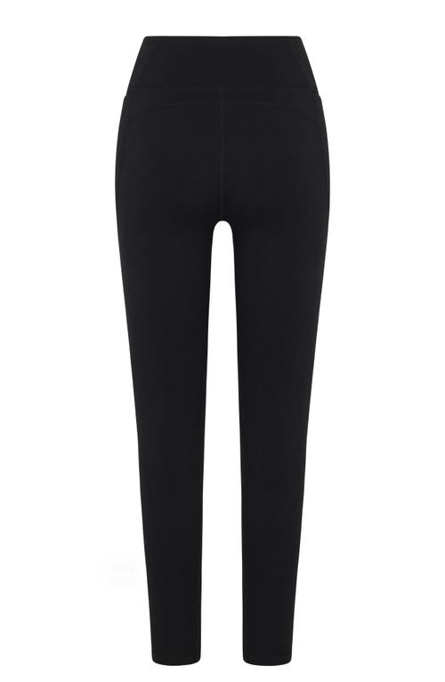 Dalix Womens Ghost Comfort Stretch Leggings In Black