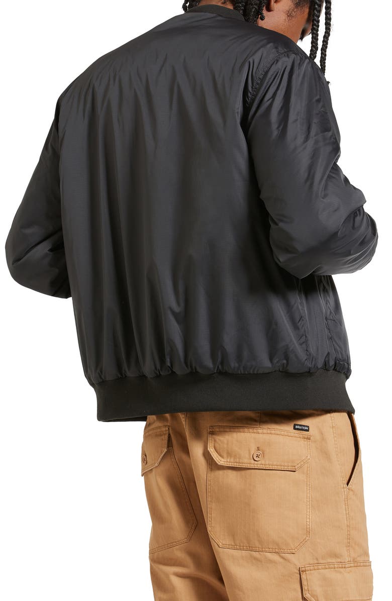 Brixton Dillinger Flight Bomber Jacket, Alternate, color,