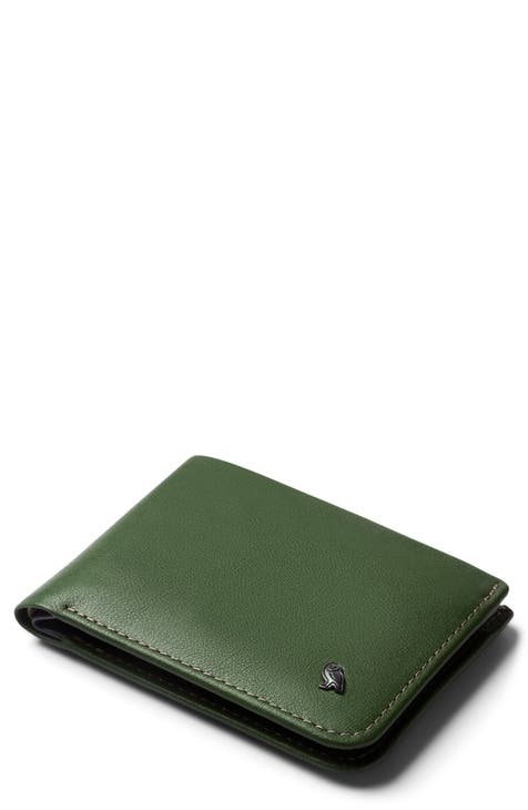 Green wallet mens discount