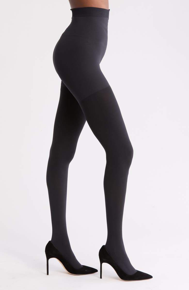 SPANX<sup>®</sup> Opaque Shaping Tights, Main, color, Black