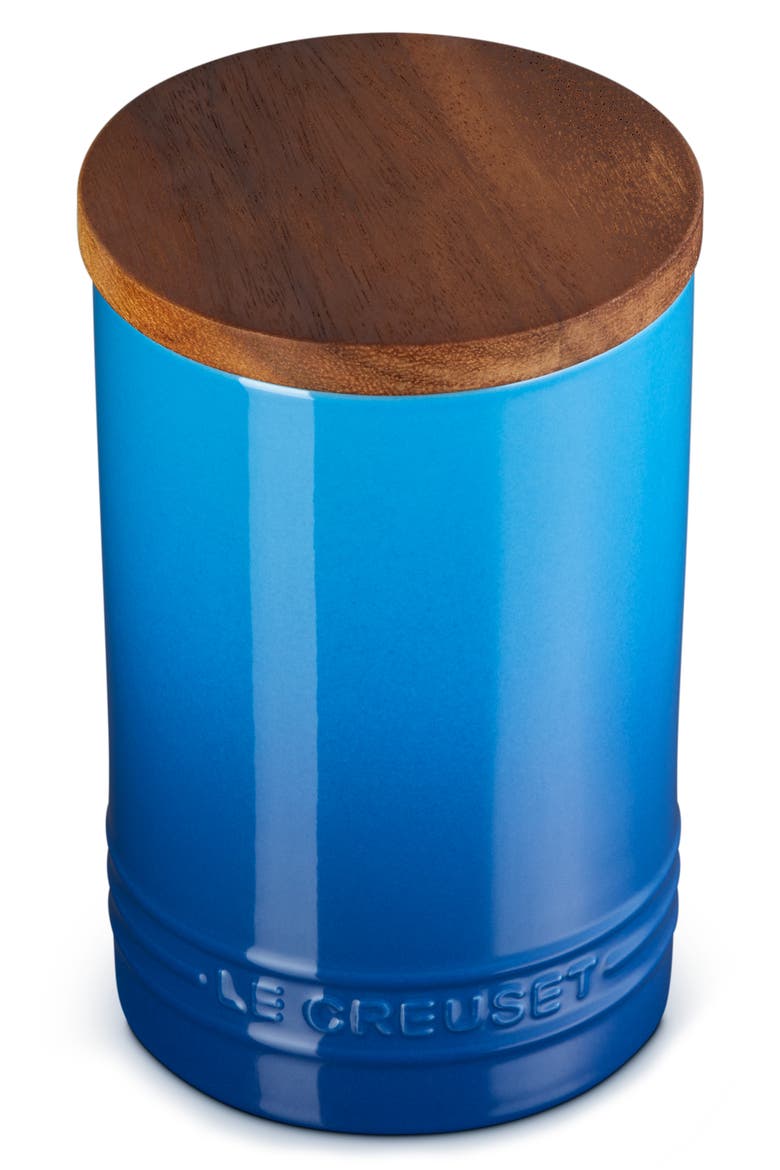 Signature Stoneware 26-Ounce Storage Canister, Alternate, color, MARSEILLE