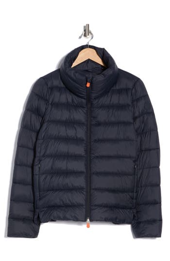 Save The Duck Eleanora Puffer Jacket In Blue