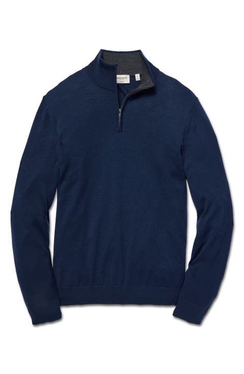 Shable Merino Wool Quarter Zip Sweater