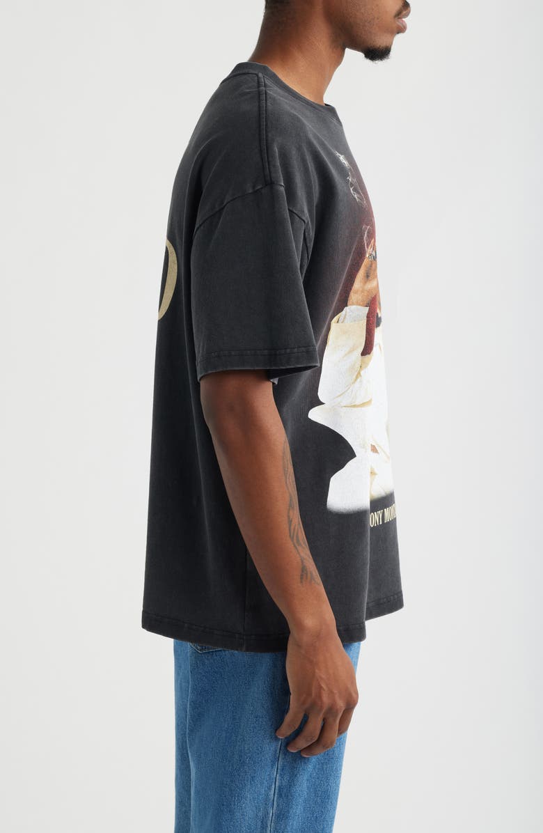 ID Supply Co I'm Scarface Cotton Graphic T-Shirt, Alternate, color, Black Wash