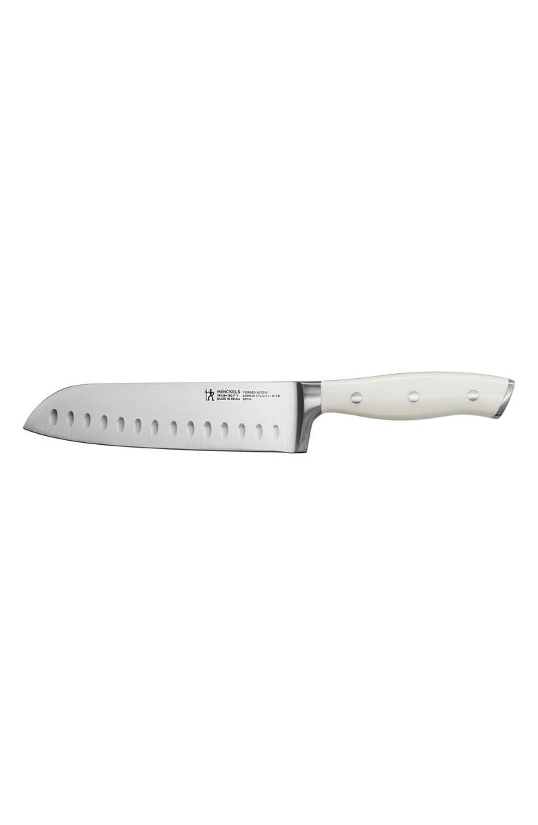 HENCKELS CUTLERY Forged Accent 7-Inch Chef's Knife, Main, color, White