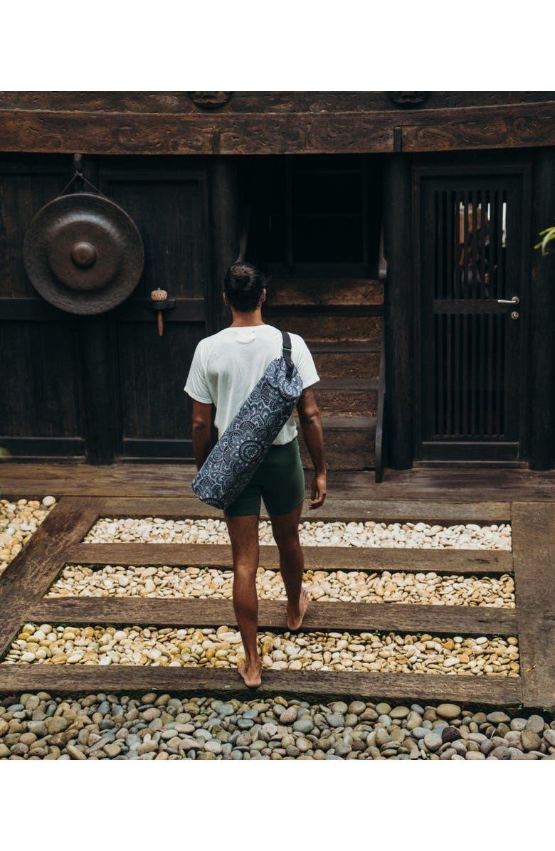 Yoga Design Lab Yoga Mat Bag, Alternate, color, Mandala Charcoal