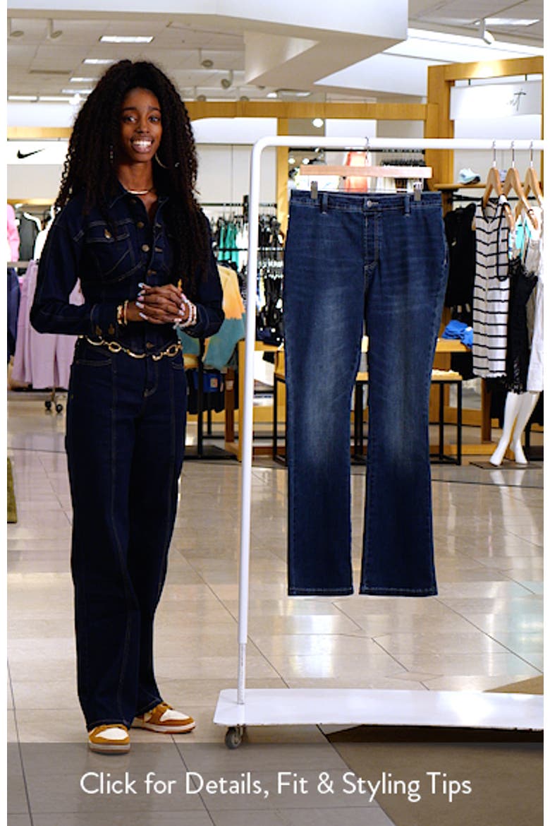 Estelle Pull-On High Waist Flare Jeans video