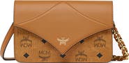 MCM Diamond Shoulder Bag in Visetos Leather Mix