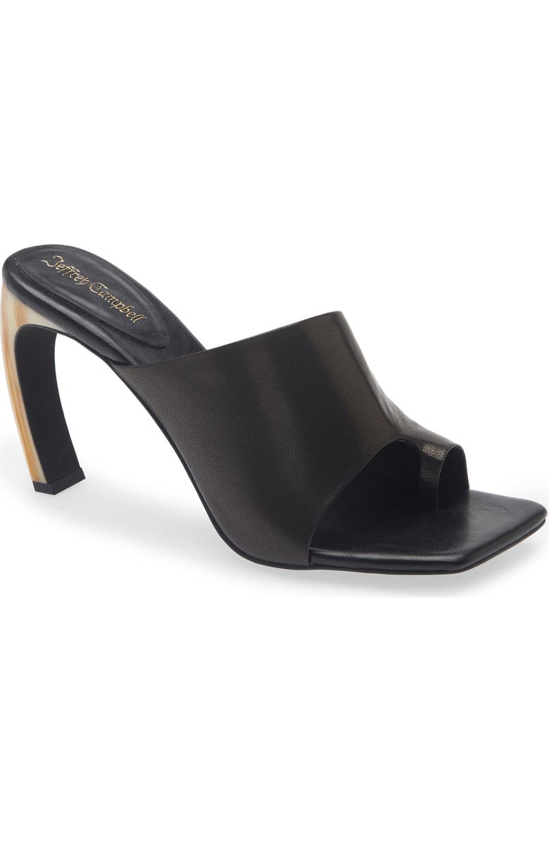 Jeffrey Campbell Allocate Slide Sandal, Main, color, Black