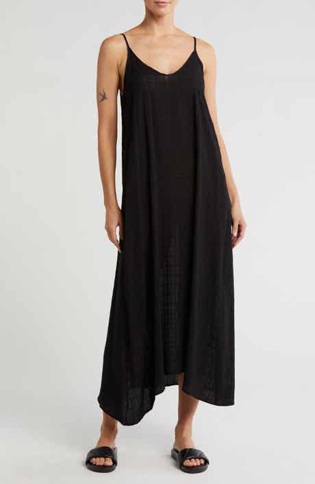 NORDSTROM RACK Textured Flowy Cover-Up Dress