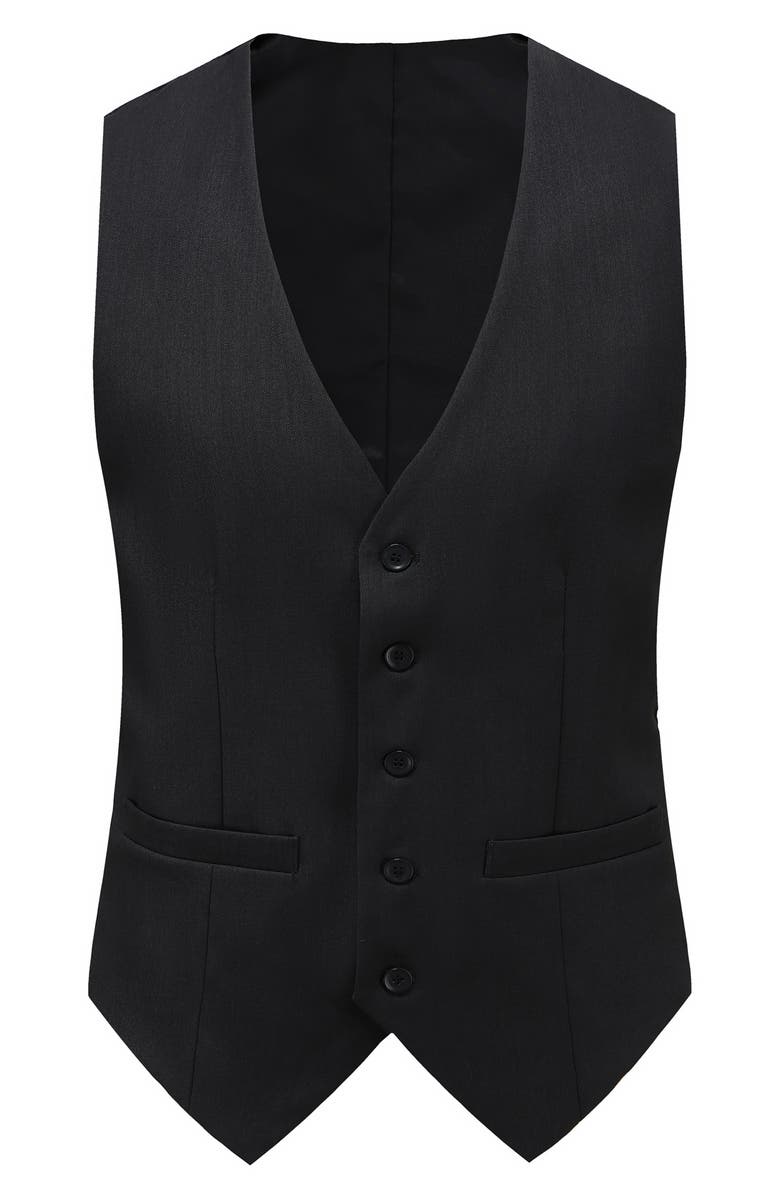 Braveman Premium Slim Fit 3-Piece Suit, Alternate, color, Black