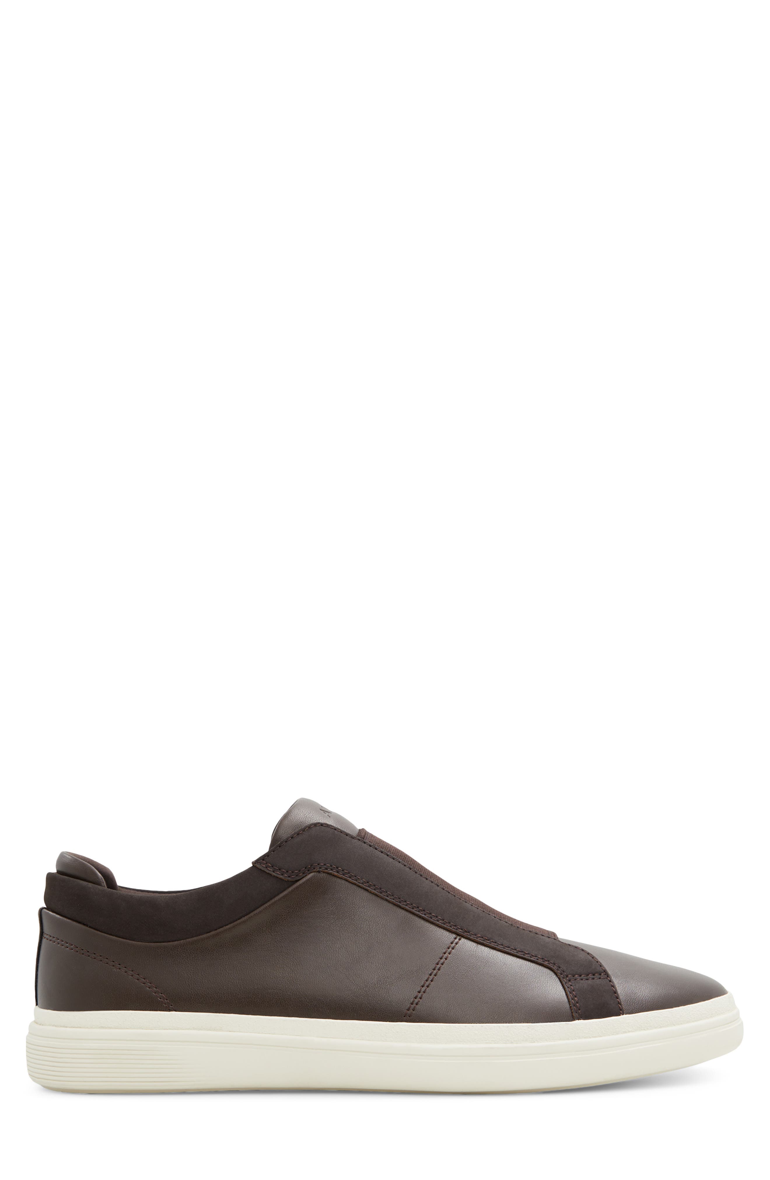 Aros Slip-On Sneaker, Alternate, color, DARK BROWN