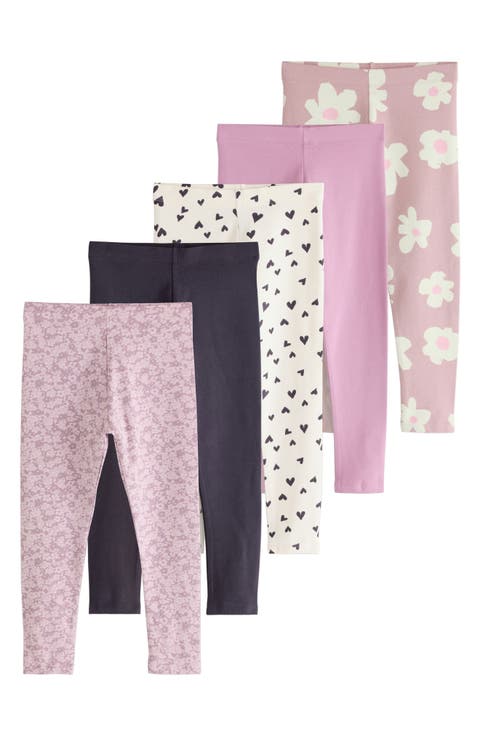 Kids' 5-Pack Leggings