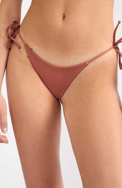 Viens Avec Moi Bayside Bikini Bottoms In Brown