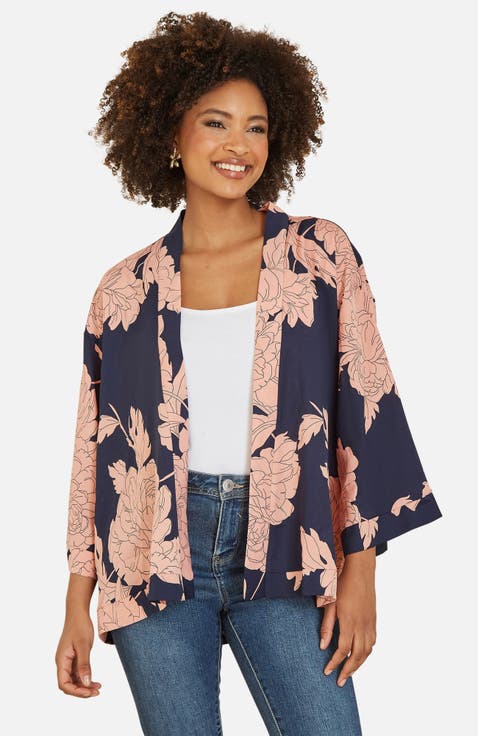 Blossom Print Relaxed Jacket