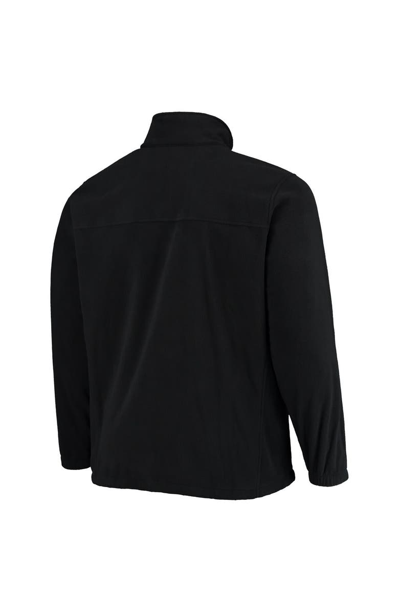 Columbia Men's Columbia Black Iowa Hawkeyes Big & Tall Flanker III Fleece Full-Zip Jacket, Alternate, color, 