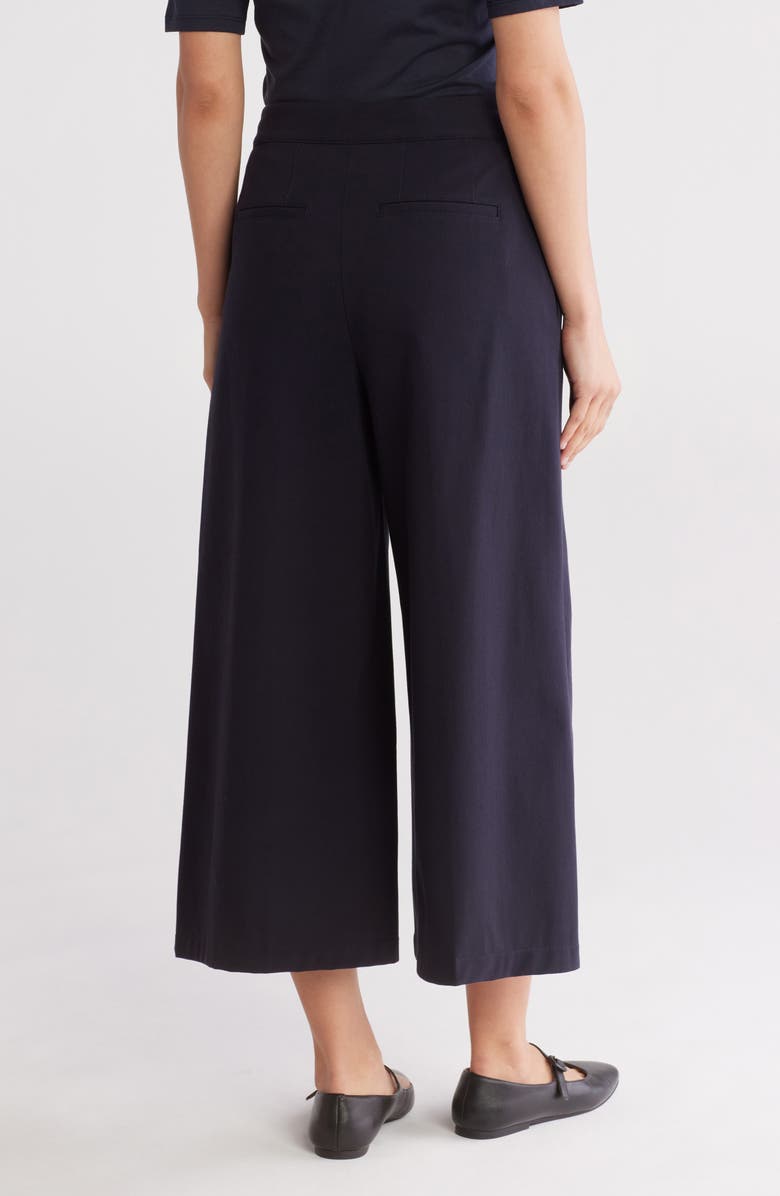 Theory Wide Leg Crop Pants, Alternate, color,