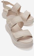 Forever & Always Shoes Heleste Leather Platform Sandal