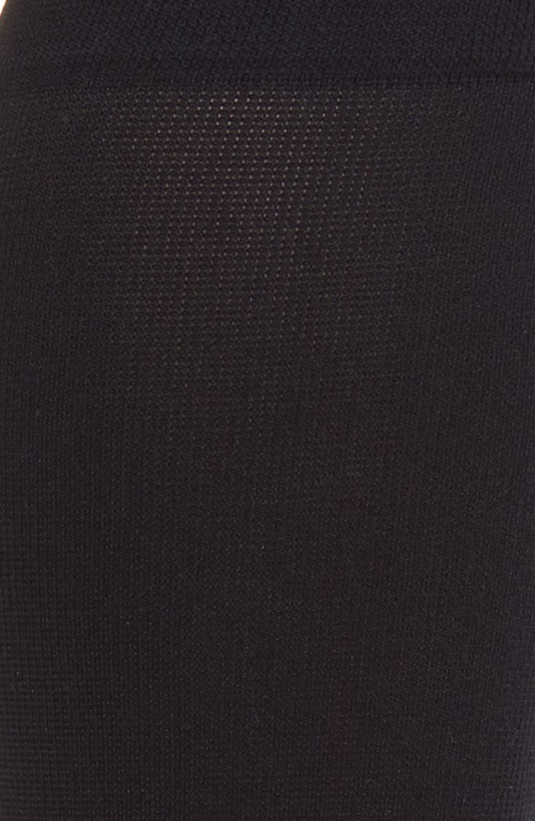 Nordstrom Knee High Compression Trouser Socks, Alternate, color, Black