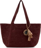 MANGO Natural Fiber Tote