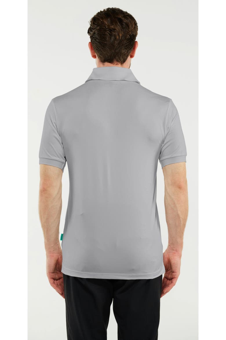 Lightweight Performance Stretch Golf Polo Shirt, Alternate, color, Gray