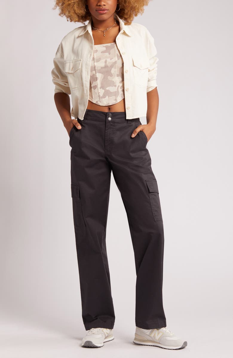 BP. Mid Rise Cargo Chinos, Main, color, 