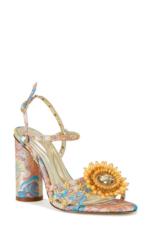 Azalea Wang Koan Ankle Strap Sandal In Pink