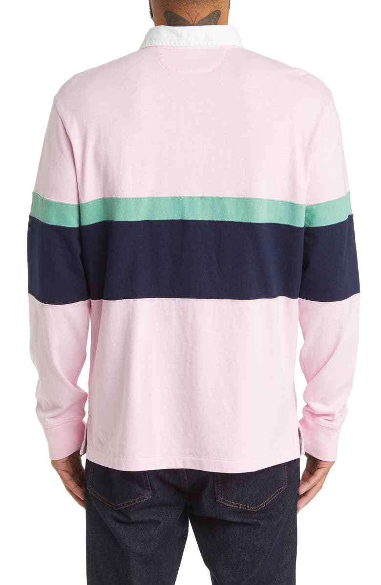 Polo Ralph Lauren Men's Classic Fit Stripe Long Sleeve Polo, Alternate, color, 