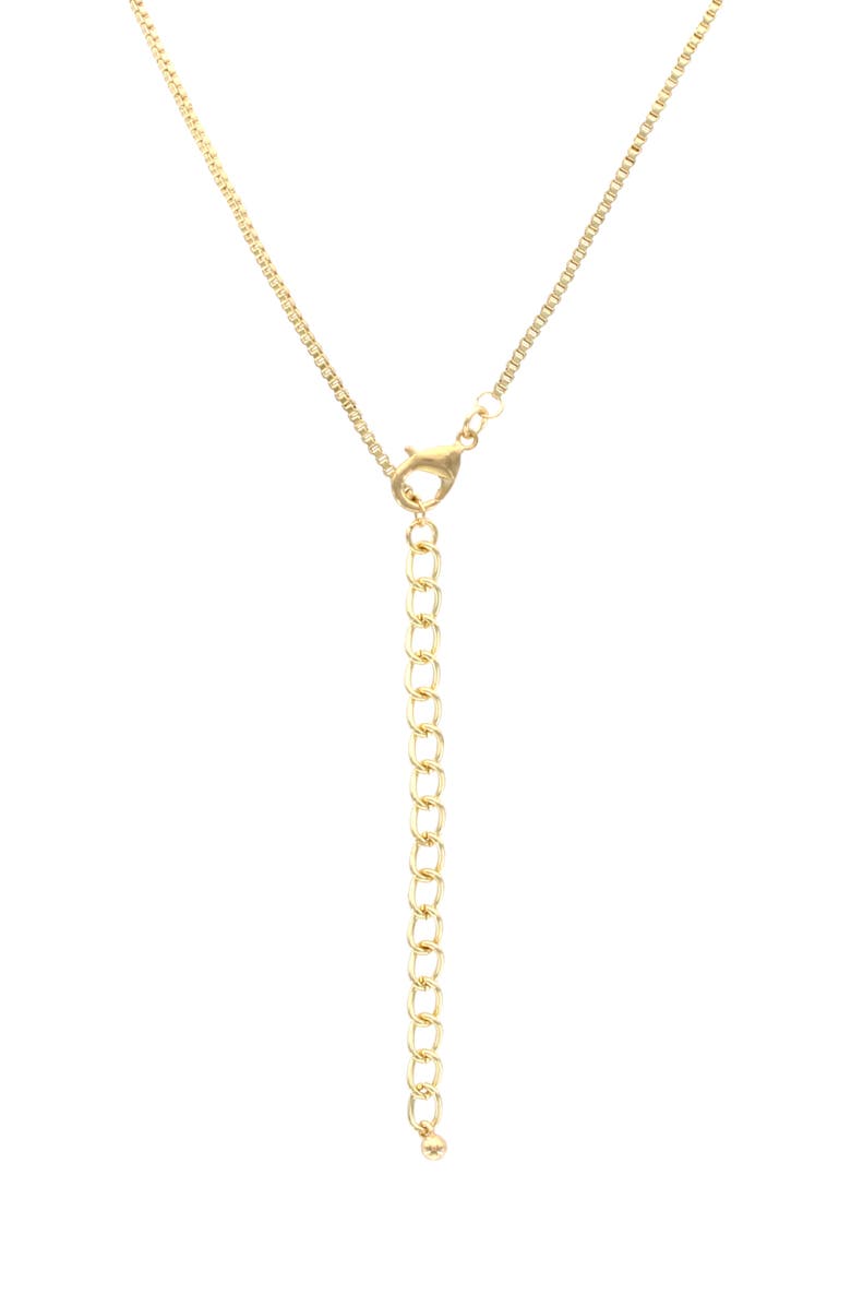 OLIVIA WELLES Baylea Tassel Pendant Necklace, Alternate, color, Gold / Grey