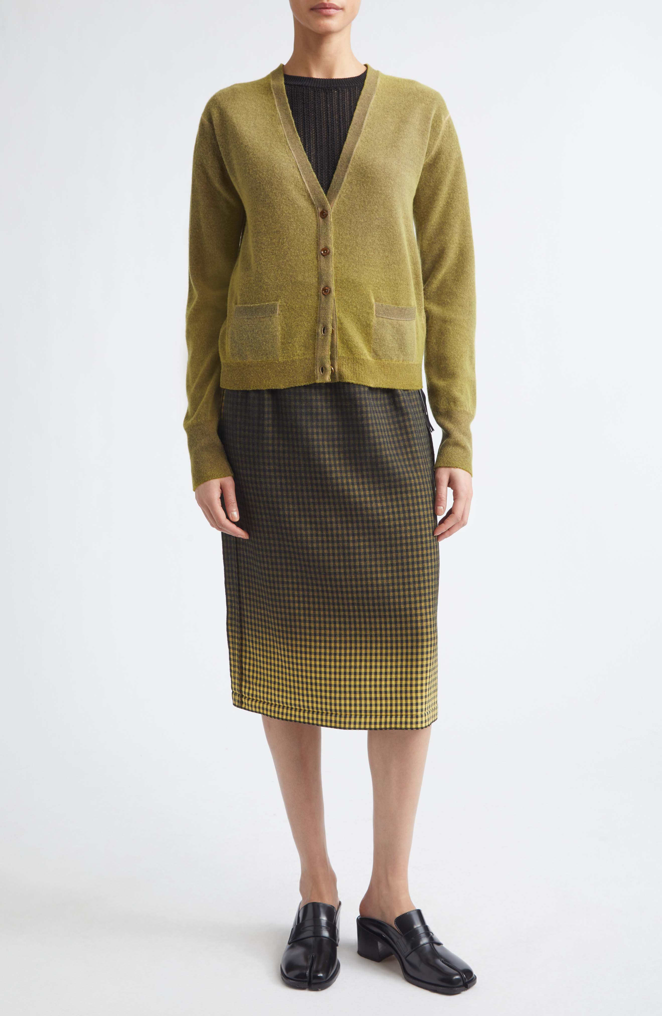 Check Deconstructed Skirt - image 2