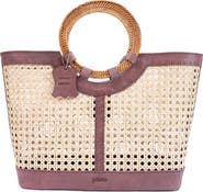 Jelavu Hilton Handwoven Cane Tote Bag