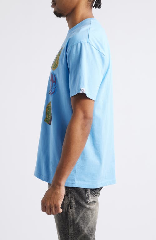 Billionaire Boys Club Bb Colors Graphic T-shirt In Blue