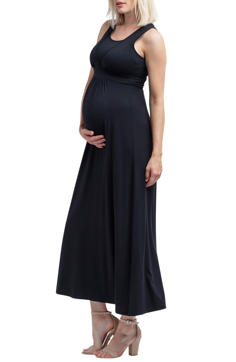 Nom Maternity Hollis Maternity/Nursing Maxi Dress, Alternate, color,