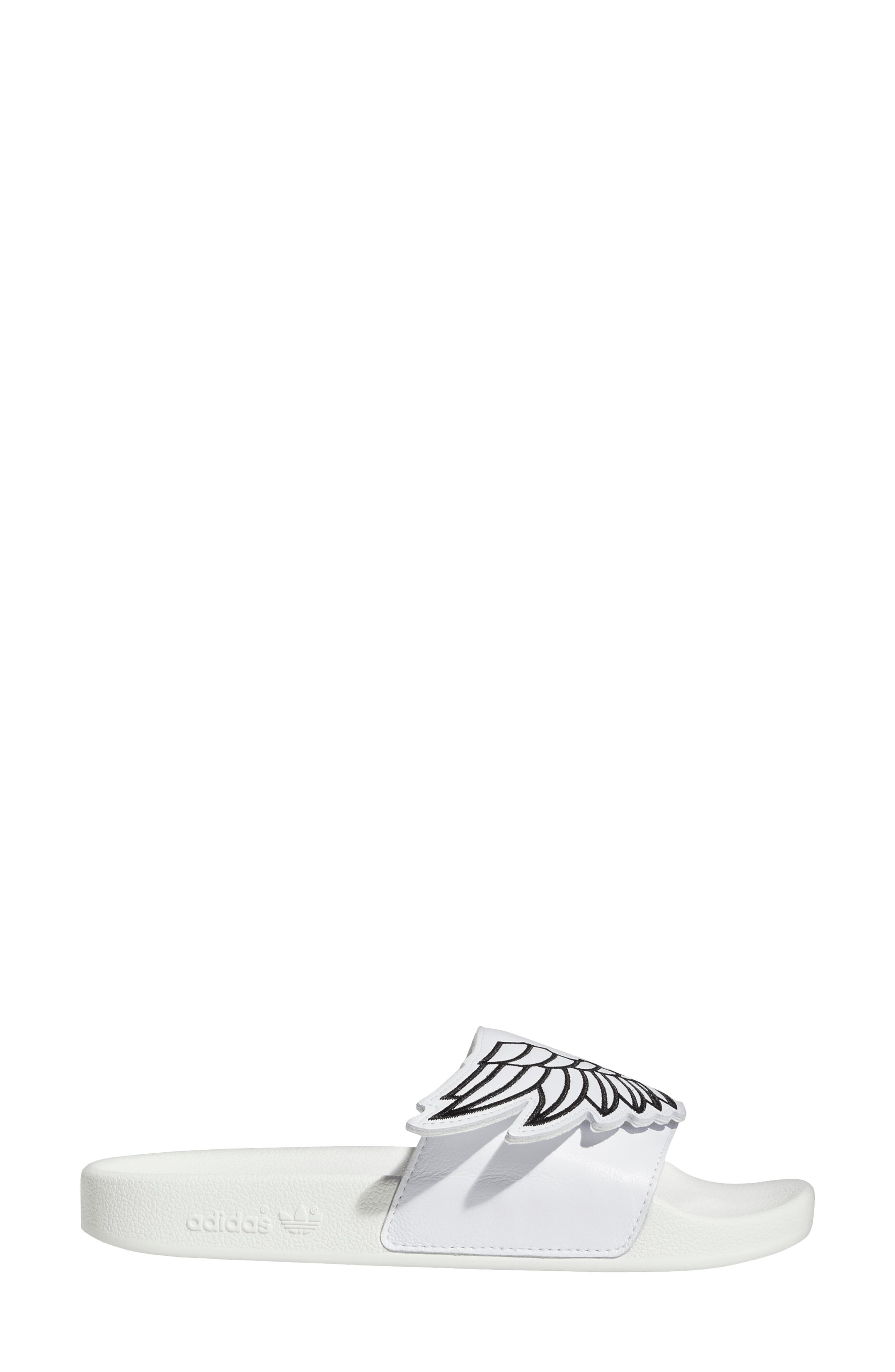 adidas x Jeremy Scott Adilette Slide Sandal, Alternate, color, 