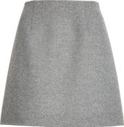 Carolina Herrera Virgin Wool Miniskirt
