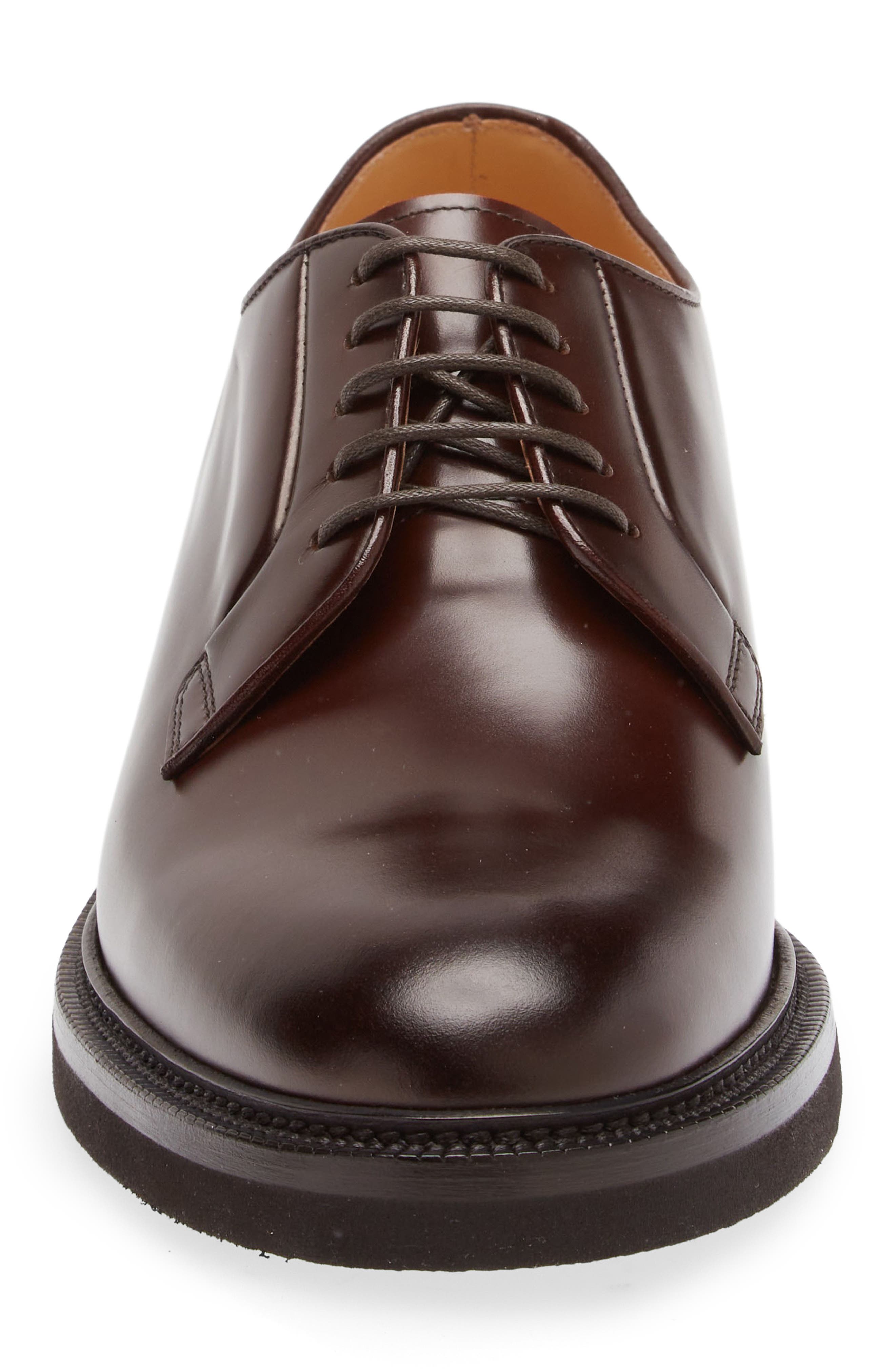 Brunello Cucinelli Leather Derby, Alternate, color, 