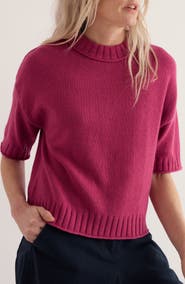 Seasalt Cornwall Fistral Short Sleeve Sweater