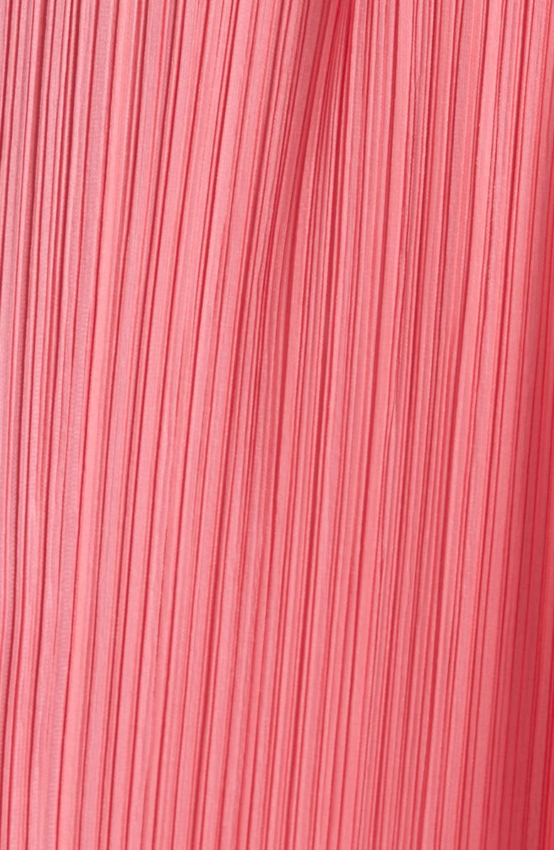 Pleats Please Issey Miyake Monthly Colors March Pleated Midi Skirt, Alternate, color, Pink