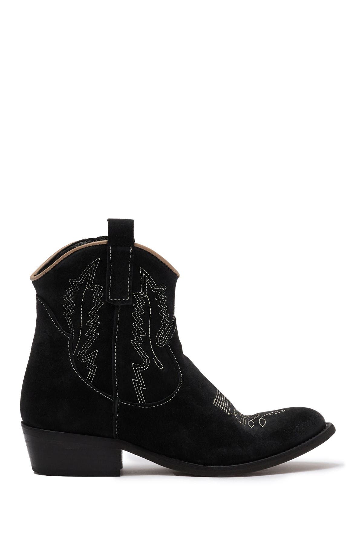 Artisan Crafted By Zigi Mireya Western Ankle Bootie, Alternate, color, 